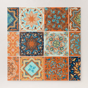 Puzzle Carreaux de céramique : motif abstrait.