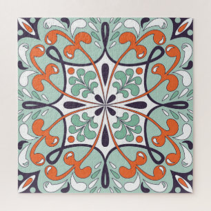 Puzzle Carrelage marocain oriental Design floral