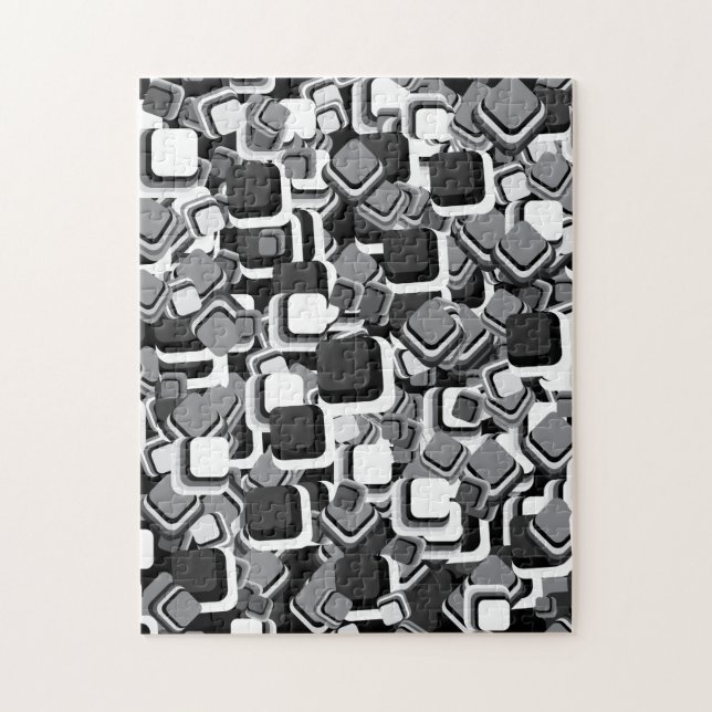 Puzzle Carrés Abstraits (Vertical)