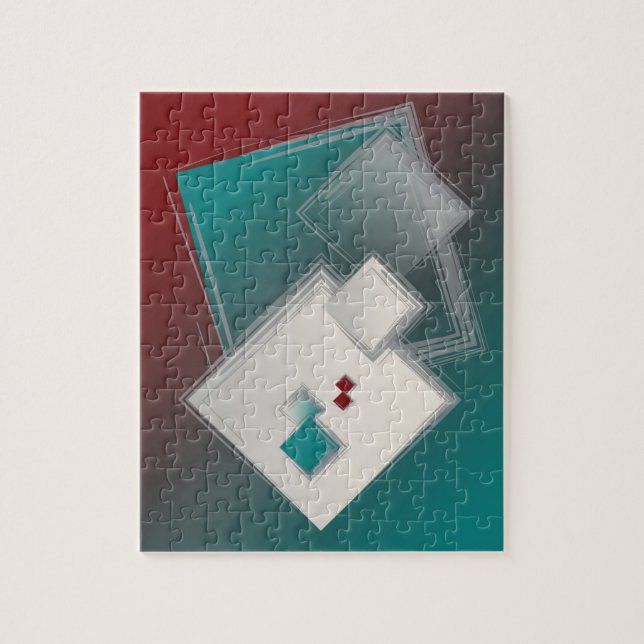 Puzzle Carrés de Fibonacci (Vertical)