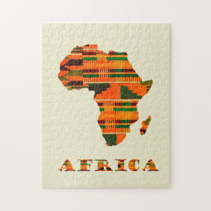 Puzzle Carte Afrique