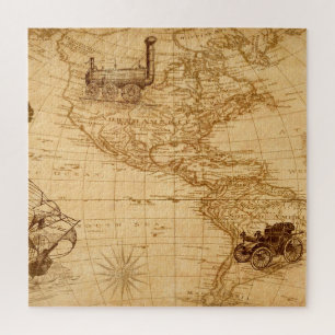 Puzzle Carte antique