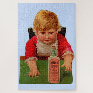 Puzzle Carte commerciale victorienne : Scott's Emulsion C