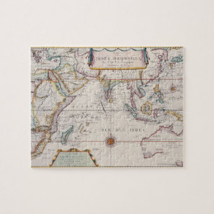 Puzzle Carte d'Asie du Sud-Est
