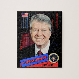 Puzzle Carte de baseball Jimmy Carter