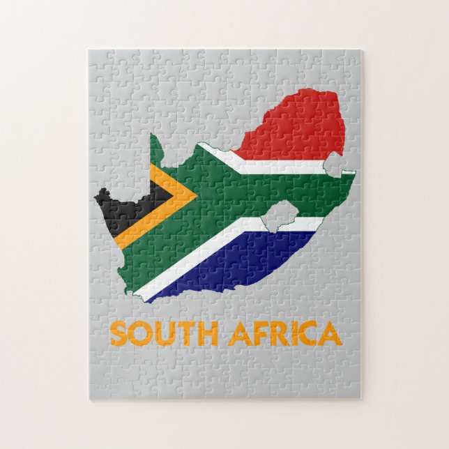 PUZZLE CARTE DE L'AFRIQUE DU SUD (Vertical)