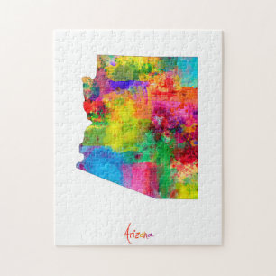 Puzzle Carte de l'Arizona