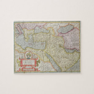 Puzzle Carte de l'empire turc, du Mercator 'Atla