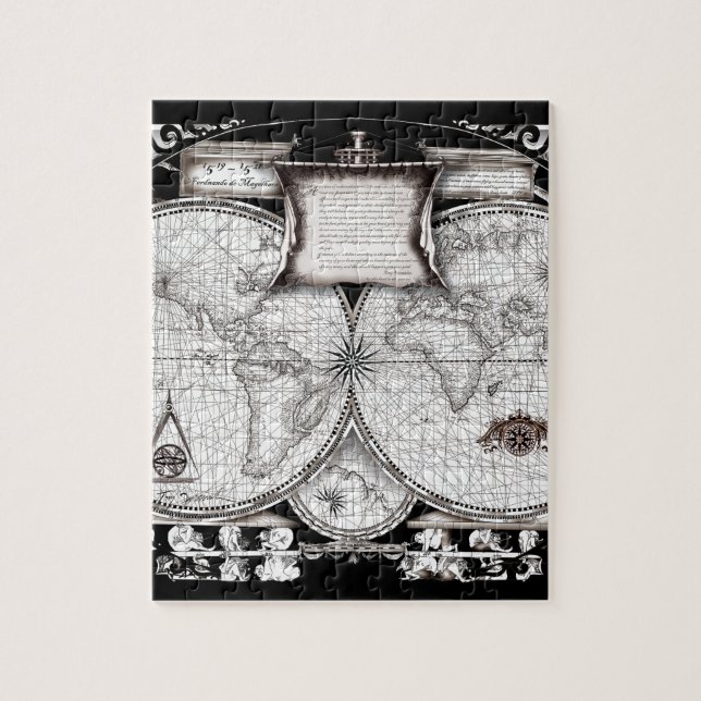 Puzzle Carte de Magellan (Vertical)