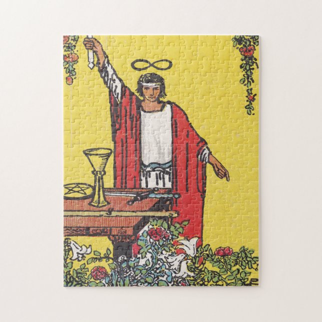 Puzzle Carte de tarot magicien (Vertical)