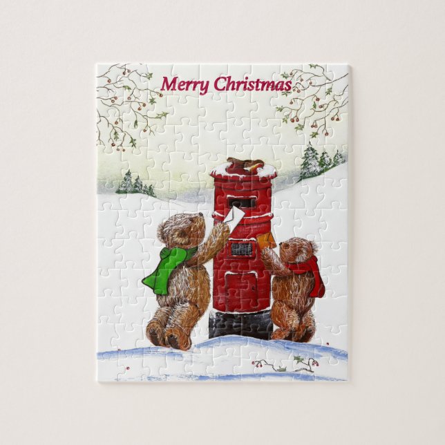 Puzzle Carte de Teddy Bear (Vertical)