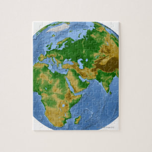 Puzzle Carte de végétation 3