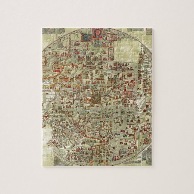 Puzzle Carte d'Ebstorf (Vertical)