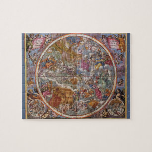 Puzzle Carte des Constellations Chrétiennes, Ciels du Sud