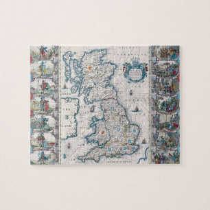 Puzzle Carte des îles britanniques 2