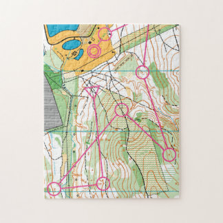 Puzzle - Carte d'orientation