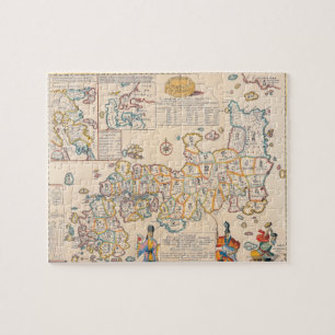 Puzzle Carte du Japon 3