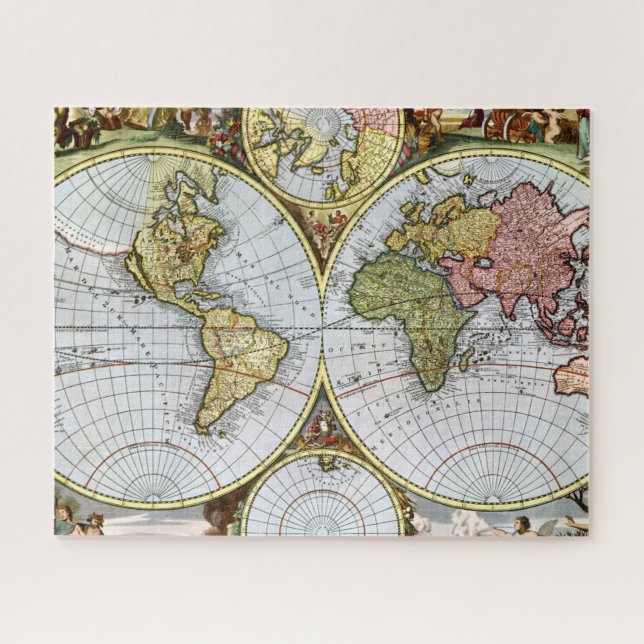 Puzzle Carte du monde (Horizontal)