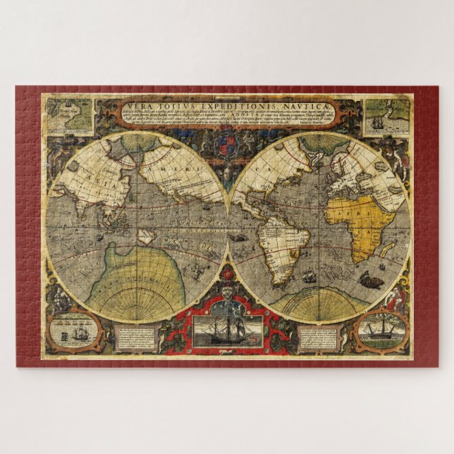 Puzzle Carte du monde antique n°2 (Horizontal)