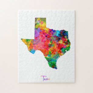 Puzzle Carte du Texas