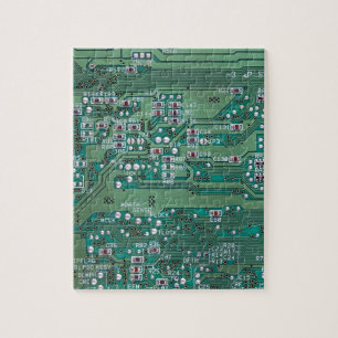 Puzzle Carte électronique