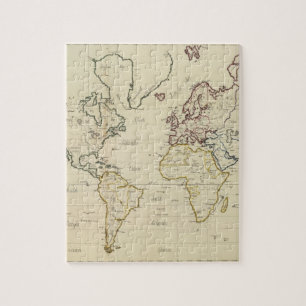 Puzzle Carte mondiale