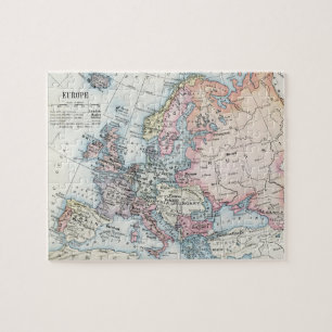 Puzzle Carte politique de l'Europe (1916)