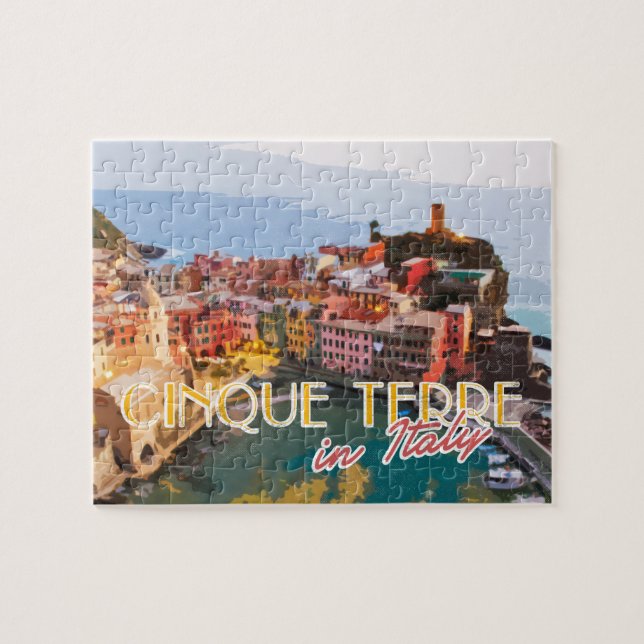 Puzzle Carte postale Cinque Terre Italie (Horizontal)