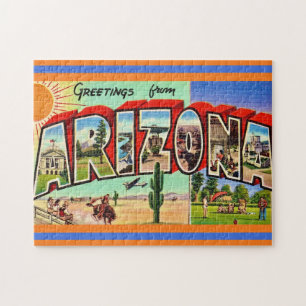 Puzzle Carte postale de salutation Arizona