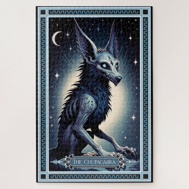 Puzzle Carte Tarot Chupacabra (Vertical)