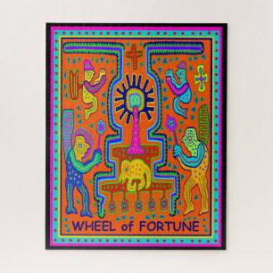 PUZZLE CARTE TAROT - ROUE DE FORTUNE