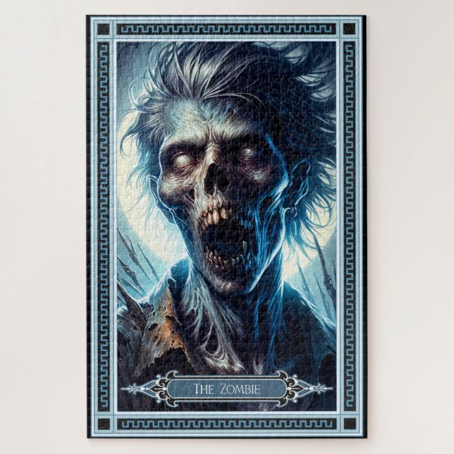 Puzzle Carte Tarot Zombie (Vertical)