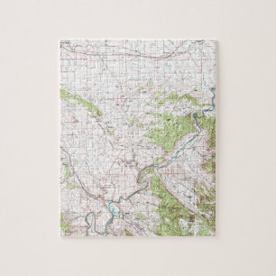 Puzzle Carte topographique