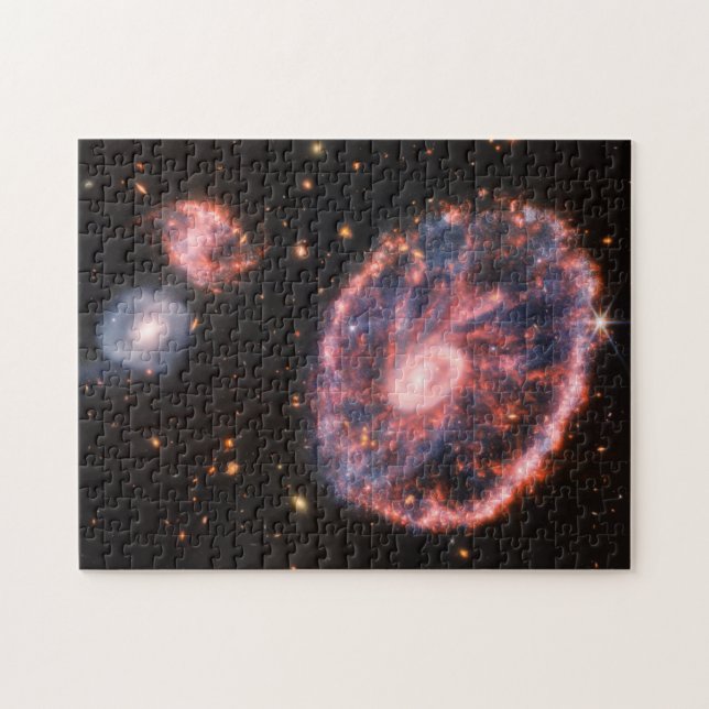 Puzzle Cartwheel Galaxy JWST James Webb Télescope spatial (Horizontal)
