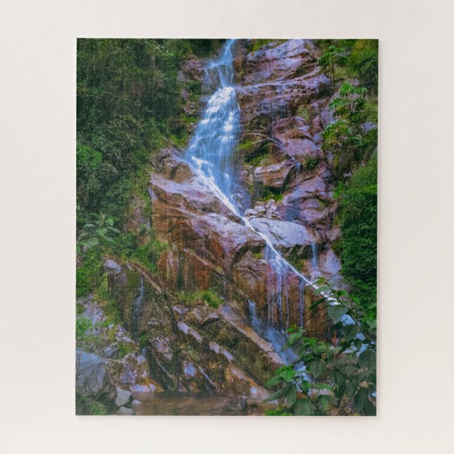 Puzzle Cascade - Chemin Inca, Pérou - Photographie de voy (Vertical)