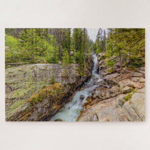 Puzzle Cascade de rivière et chute d'eau