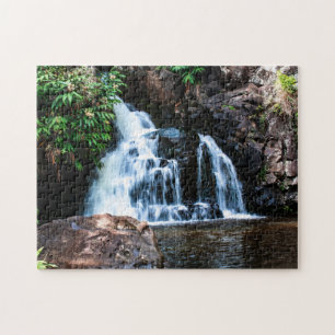 Puzzle Cascade de Waimea - longue exposition