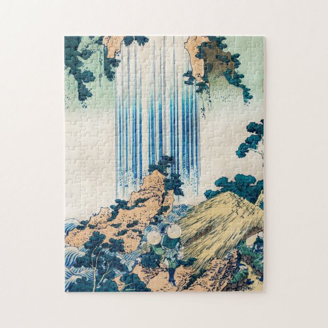 Puzzle Cascade de Yoro par Katsushika Hokusai (Vertical)