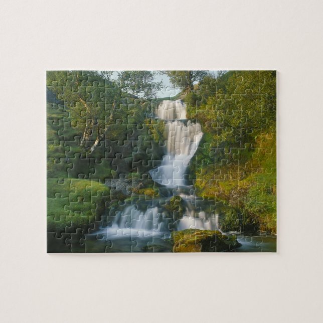 Puzzle Cascade, île de Skye, Écosse (Horizontal)