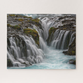 Puzzle Cascade intense de Bruarfoss en Islande