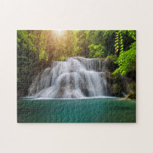 Puzzle Cascade   Kanjanaburi Thaïlande d'Erawan