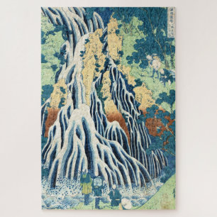 Puzzle Cascade vintage japonaise d'ukiyo-e Hokusai