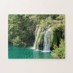Puzzle Cascades dans le Parc National de Plitvice - Croat