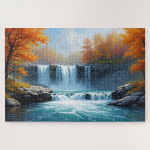 Puzzle Cascades d'automne