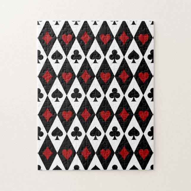 Puzzle Casino du Joueur de cartes Blackjack Las Vegas (Vertical)