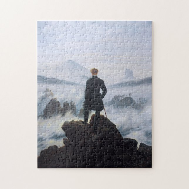 Puzzle CASPAR DAVID FRIEDRICH - Marche au-dessus de la me (Vertical)