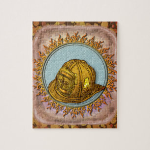 Puzzle Casque de pompier fidèle