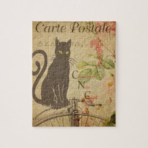 Puzzle Casse-tête Carte Postale Française