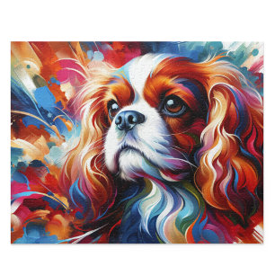 Puzzle Casse-tête Cavalier King Charles Spaniel : Blenhei