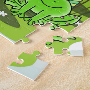 Puzzle Casse-tête Couleurs Pastel Mignon Joyeux Anniversa